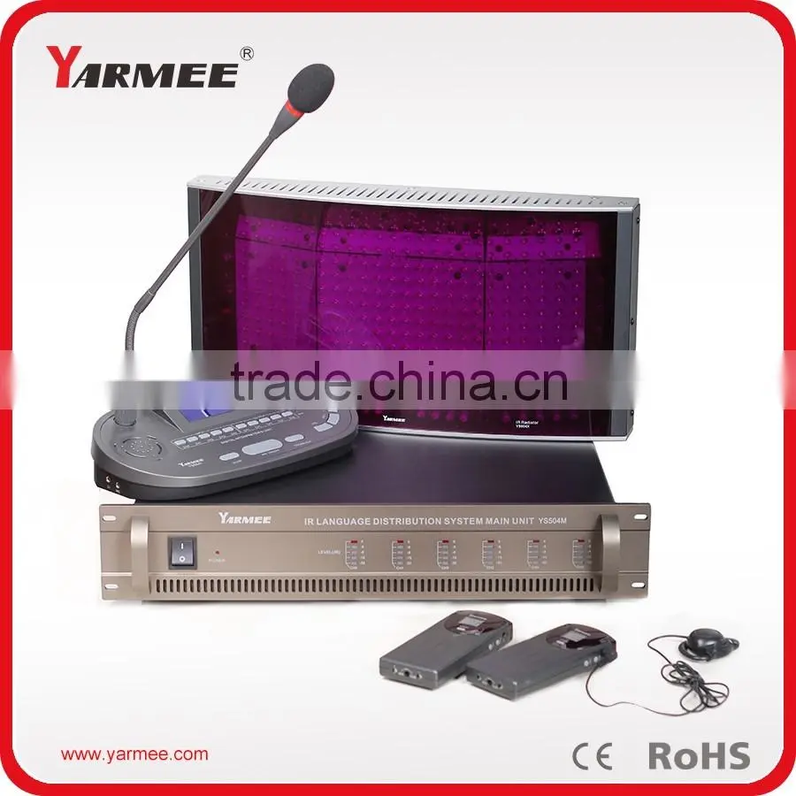 New design wireless simultaneous interpreting system translation equipment