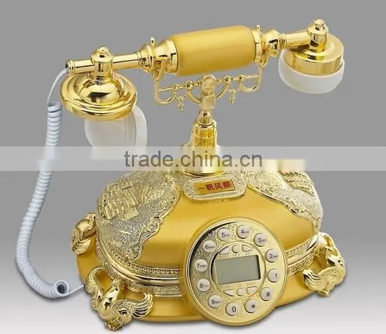 Classic antique telephone,vintage old telephone