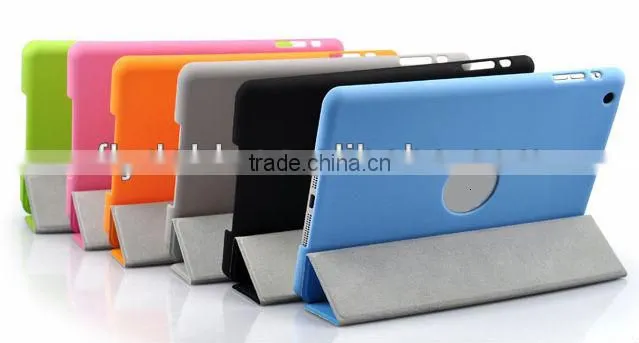 Stand leahter case for ipad mini