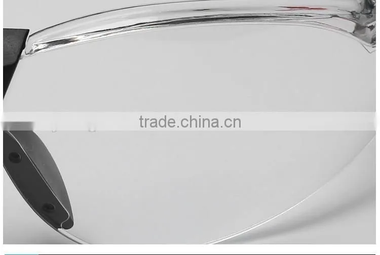 Custom brands machine welding goggle clear lens color dustproof eye glasses