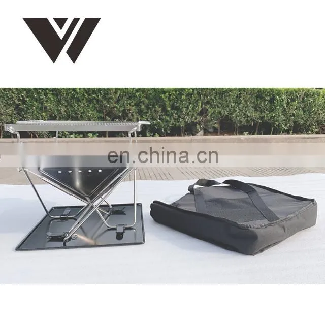 Portable Outdoor Camping Stove Bonfire Propane Fire Pit Fireplace Grill