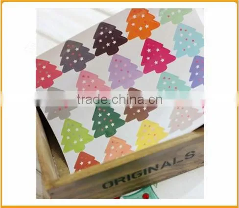 New arrival latest design christmas sticker roll