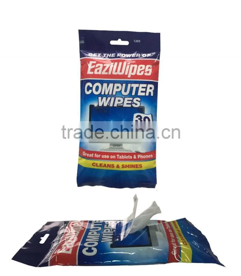 New high quality computer screen wipe cloth,30pcs