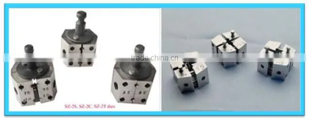 8mm copper bar welding dies / drawing process welding die / cold welding machine dies, moulds