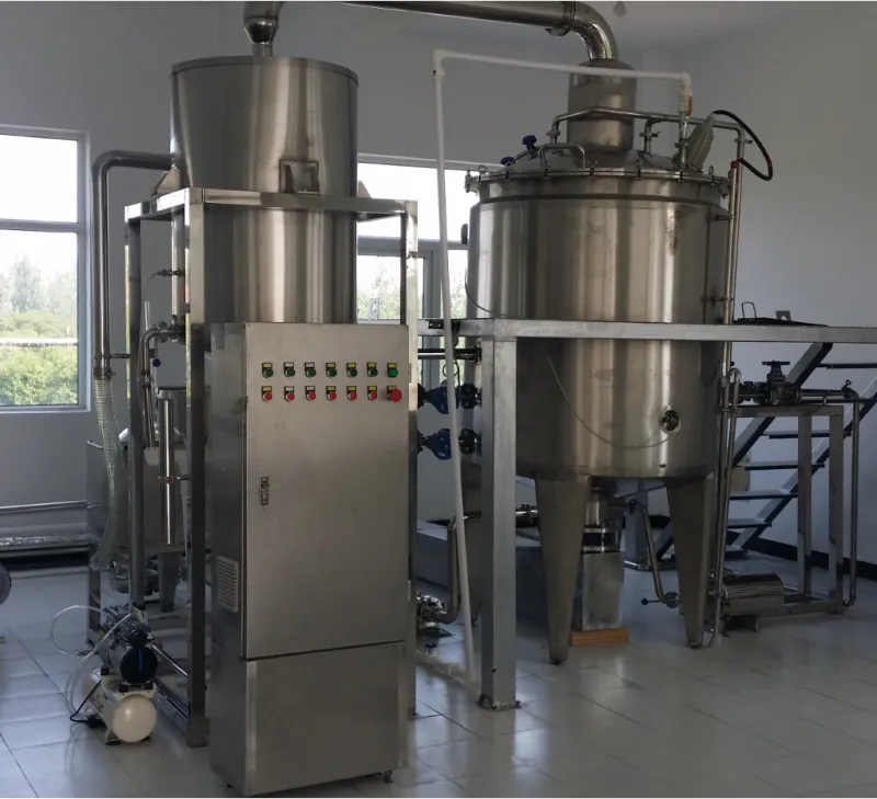 Industrial 100L - 500L Lavender Essential Oil Distiller Distillation Equipment