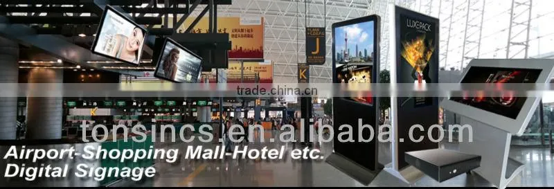 Made in China LED Wall Mounted Touch Screen advertising machine