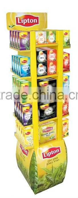 cardboard magazine display stand