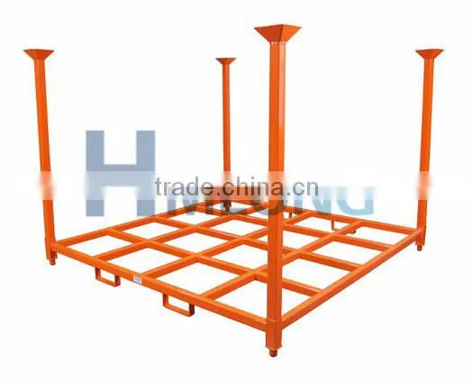 Warehouse foldable steel storage tire rack