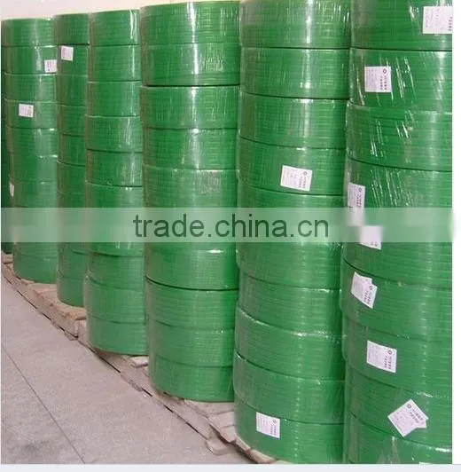 Green PET Strap For Machine Packing