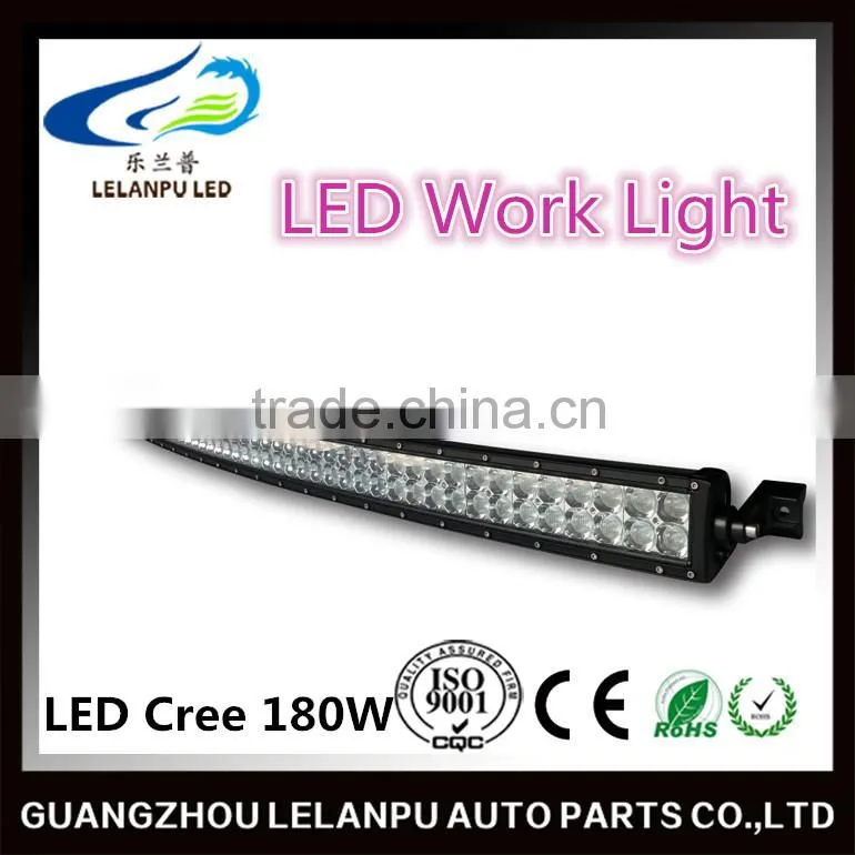 LED Work Light 180w 4X4 led light bar Car accessoies offroad dual row led light bar