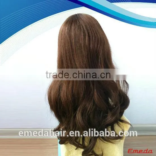 Wholesales body wave Brazilian virgin human hair lace wig for all heads