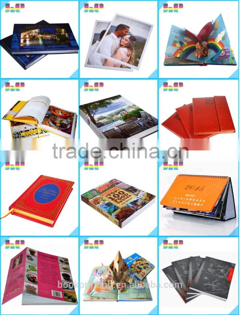 cheap high quality full color photo album book printing