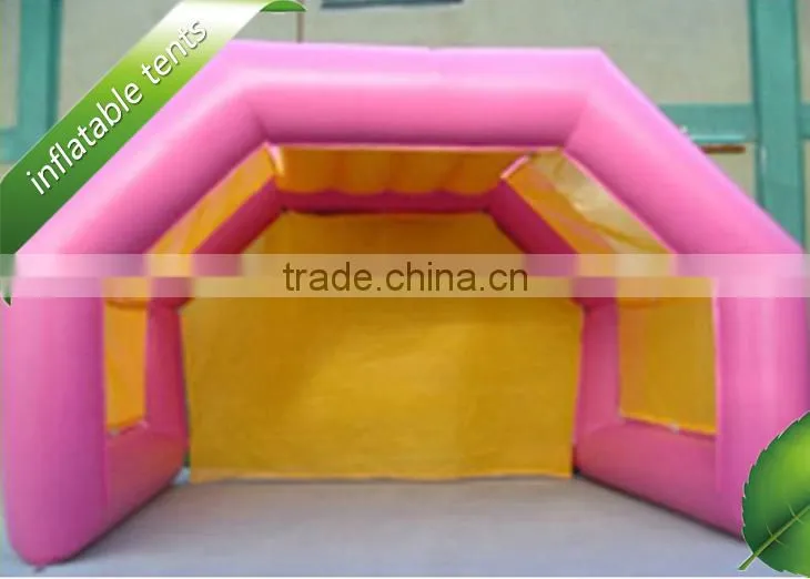 Closed white inflatable dome tent ,inflatable tents, tents sale