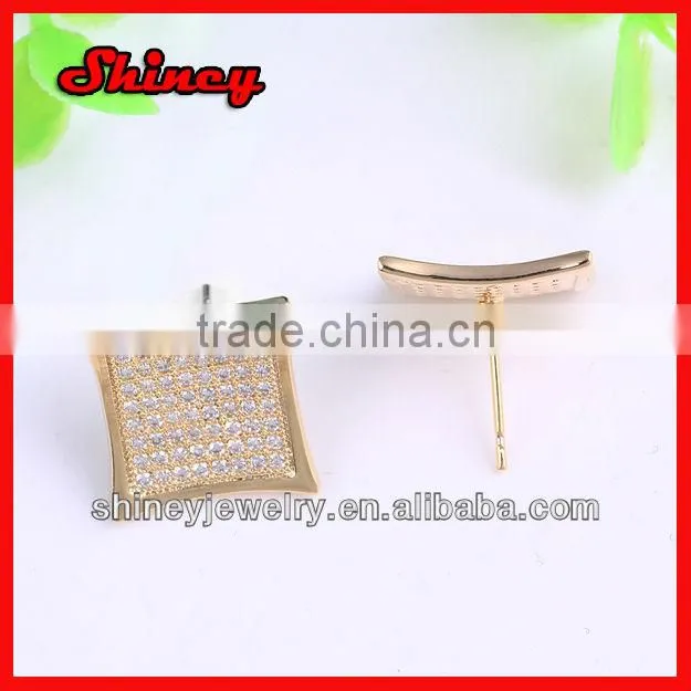 high quality 925 sterling silver long arrow earring