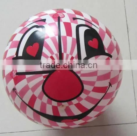 Printing photos football/2 color print soccer ball/inflate football