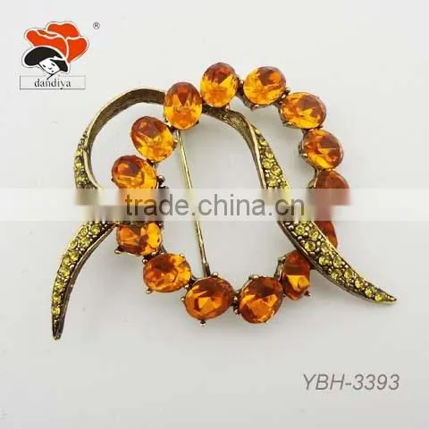2016 most popular sea shall made china brooch for party/wedding jewelry