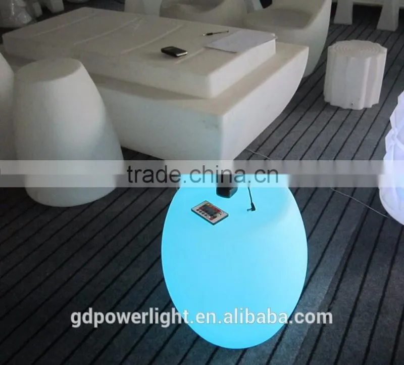 New PE plastic Stool with LED lights & remote control YXF-4243