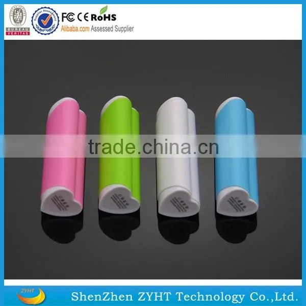 gifts for girl friend very cheap heart shape power bank