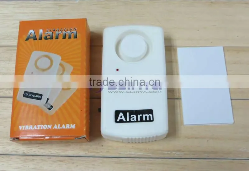 110dB Single Glass Vibration Alarm Outdoor Motion Sensor