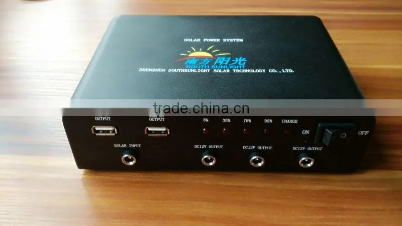 10W 20W high performance factory supply lithium ion battery solar generator, solar generator price