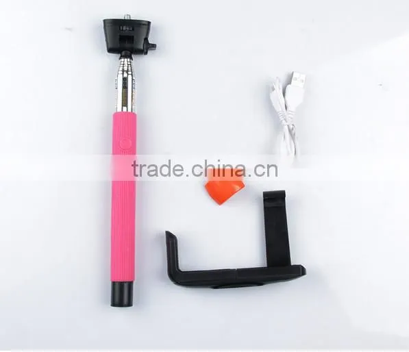 Mobile Phone selfie stick monopod handheld Monopod mini portable bluetooth selfie stick