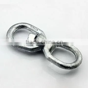 us type carbon steel jaw and eye 6mm galvanised regular swivel