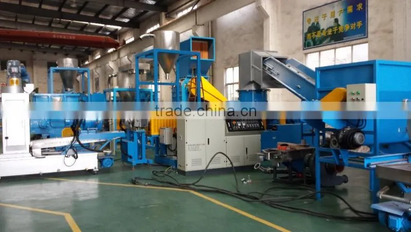 plastic compounding pelletizing machine
