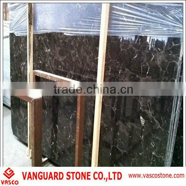 Chinese dark emperador marble slab