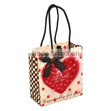 Customized paper bag for small gifts