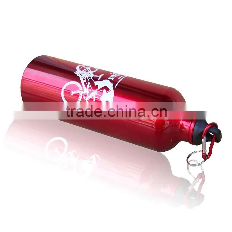 different sizes aluminum material promotional gift OEM water bottle