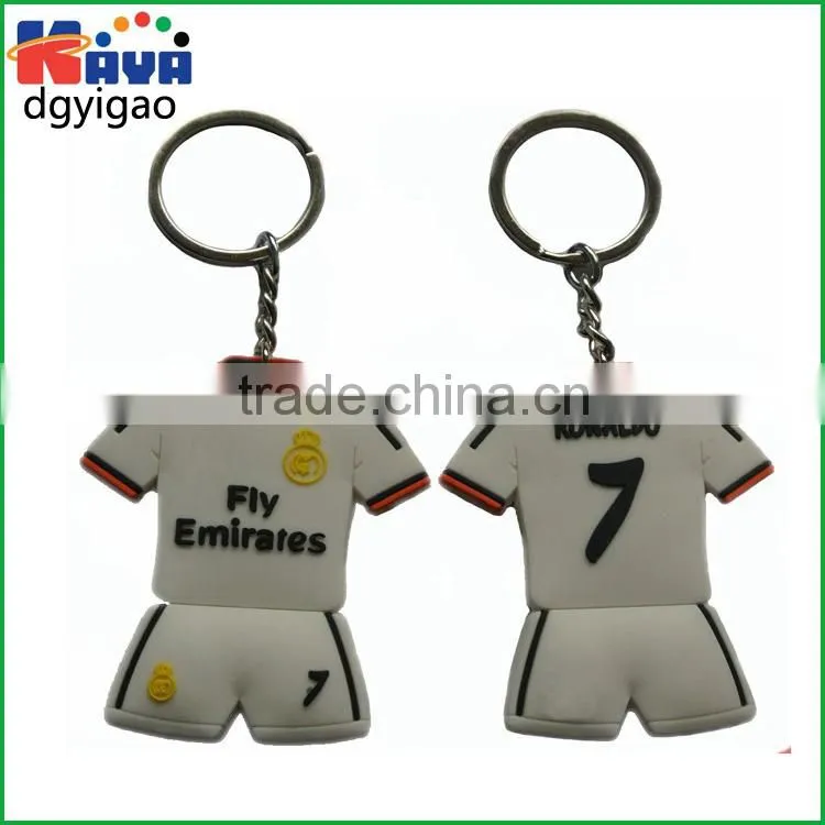 Directly factory custom promotional 3d pvc keychain/custom key chain