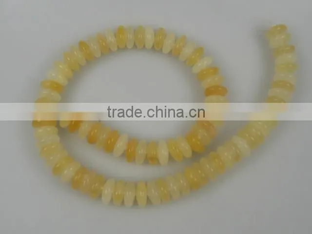 hot sale centre drill rondelles gemstone natural gemstone