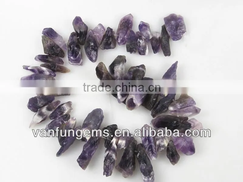 Natural Dog-teeth amethyst bead
