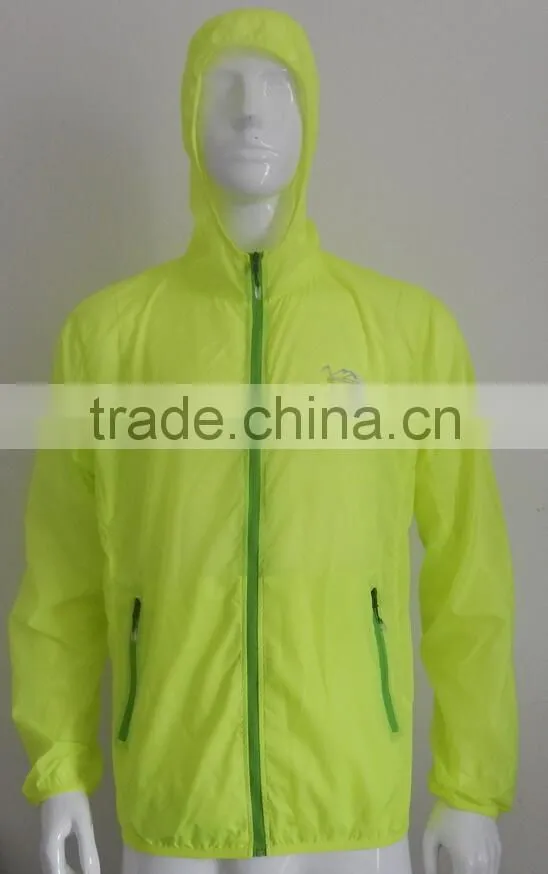 high quality china wholesale custom men plain windbreaker