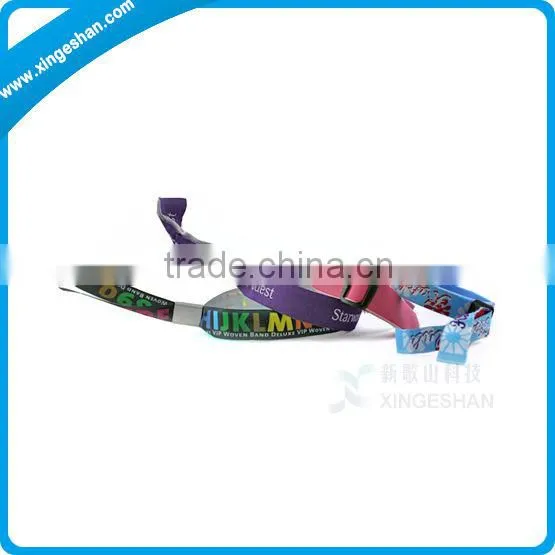 Fabric Flower Baby Hospital Rfid Wristbands For Medical