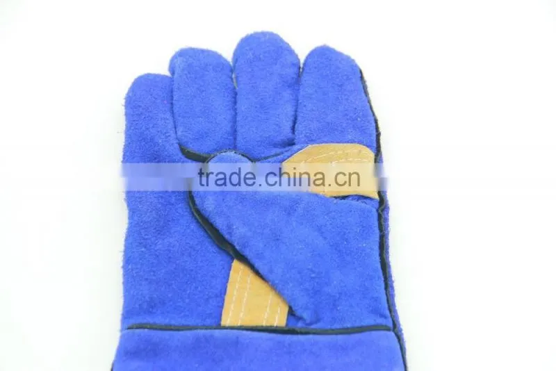Half hand leather gloves esd glove