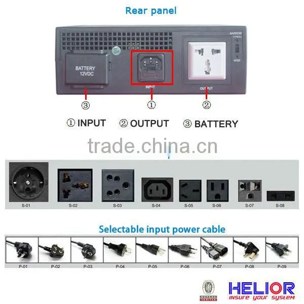 1000VA 220V High frequency uninterrupted power supply (Invermax LCD)