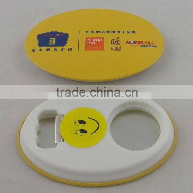 Plastic water bottle opener custom multifunction cheap plastic twist cap bottle opener