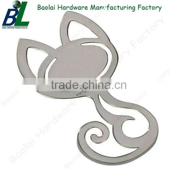 Shiny cute cat shape bookmark for sale