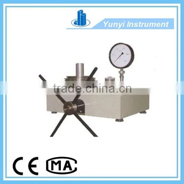 250MPA piston dead weight pressure tester LGSY-6
