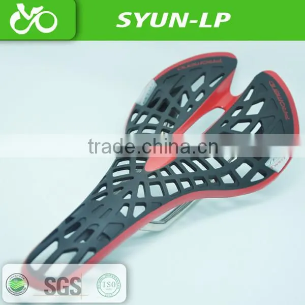 cheap western wholesale orange bicycle saddle for sale