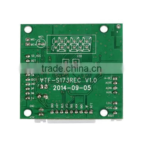 Customizable usb sd mp3 recorder sound module