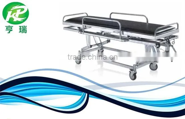 Medical emergency patient stretcher trolley