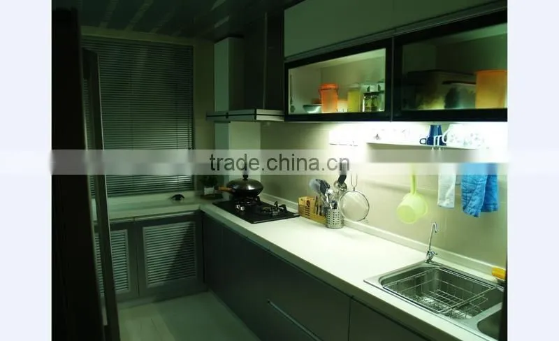 Warm white under counter lighting 1w aluminum flexible led display cabinet lights