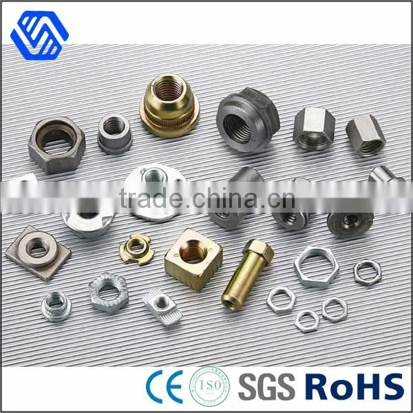 All kinds different material bolt and nut china supplier steel nuts