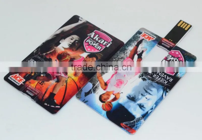 Wholesale 1gb 2gb 4gb 8gb 16gb usb flash drive credit card memory stick pen drive
