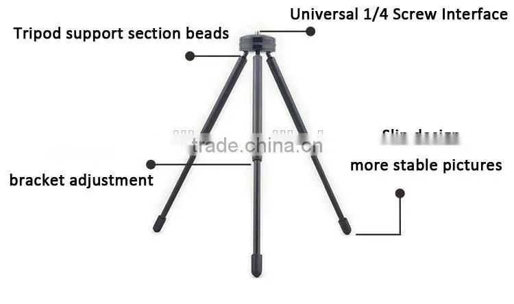 Three size Aluminum Tripod Camera Support"Standard/Lengthen/Stretchable"Mini Projector Tripod Mount for option pro cam tripod
