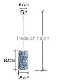 Home Decorative classic mosaic pendant light