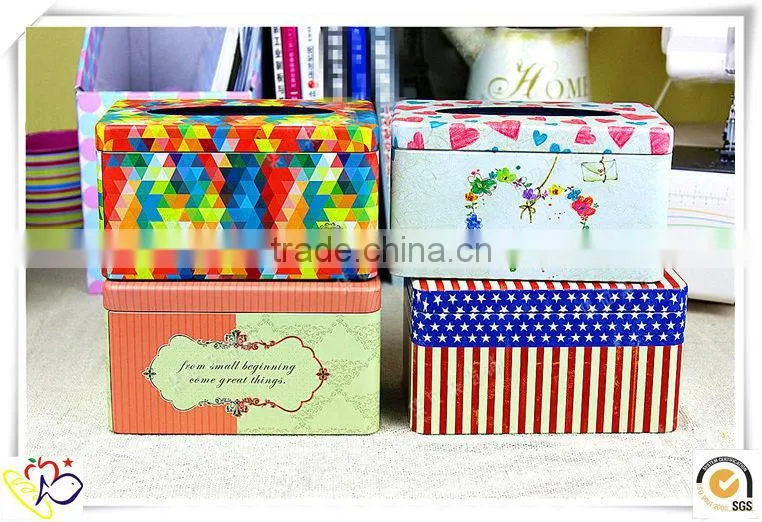 high quality rectangular santa tissue box