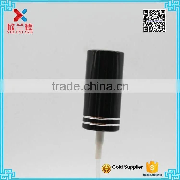 high quality 18mm black perfume sprayer with aluminum cap
